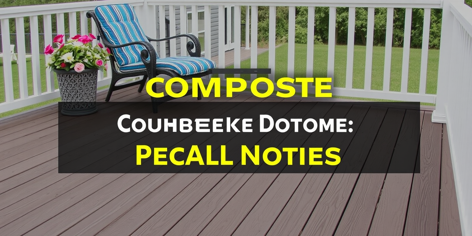 Protect Your Home: Composite Decking Recall Notices Explained