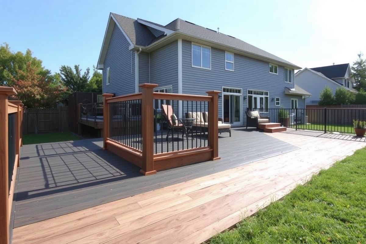 putting composite decking over wood