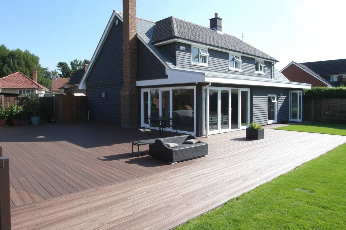 pvc composite decking boards