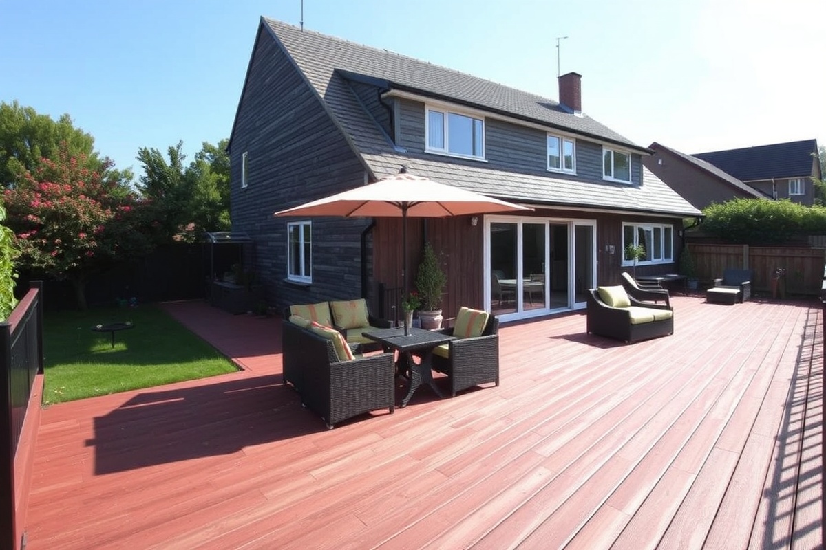 Red Composite Decking Boards: A Sustainable and Stylish Choice