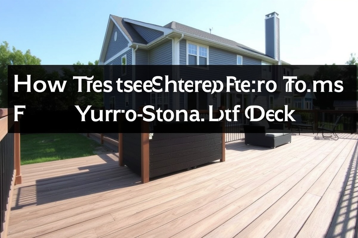 Simple Steps to Extend the Life of Your Composite Deck