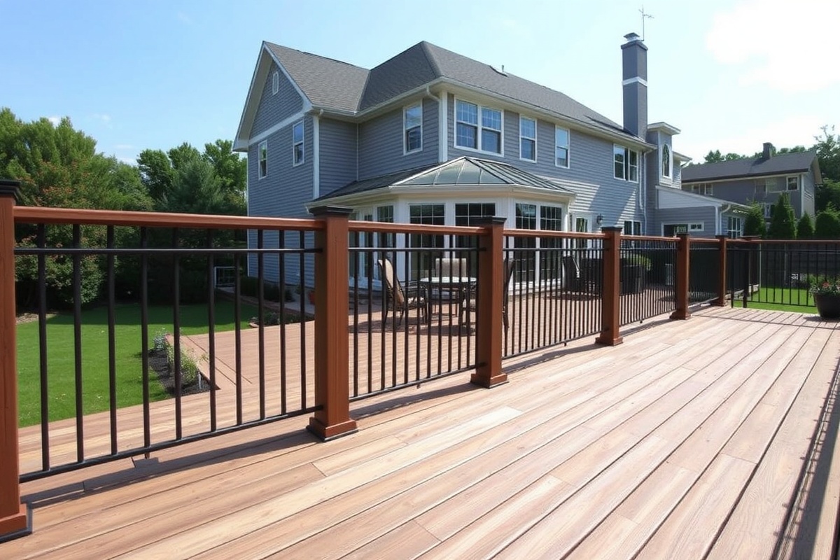 slip resistant composite decking