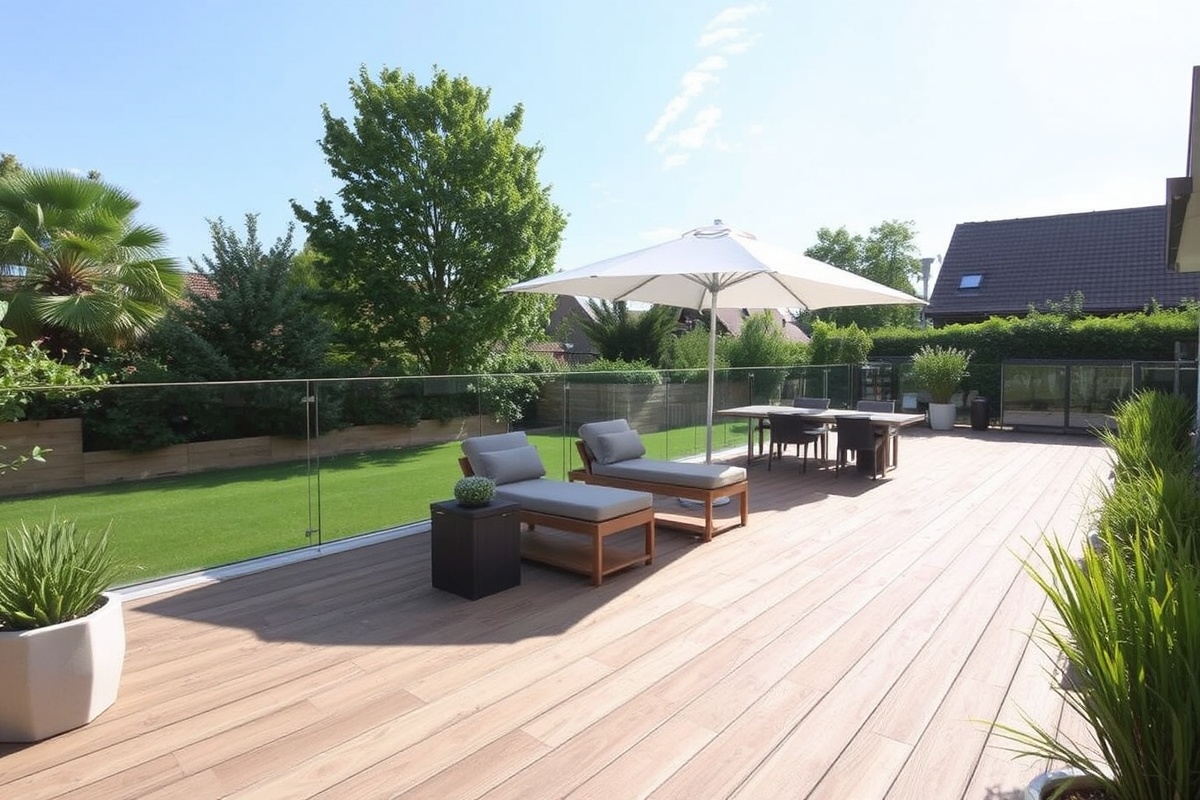 Smooth WPC Terrace Decking: A Sustainable Outdoor Solution