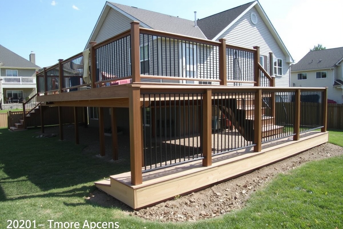 stair stringer spacing for composite decking