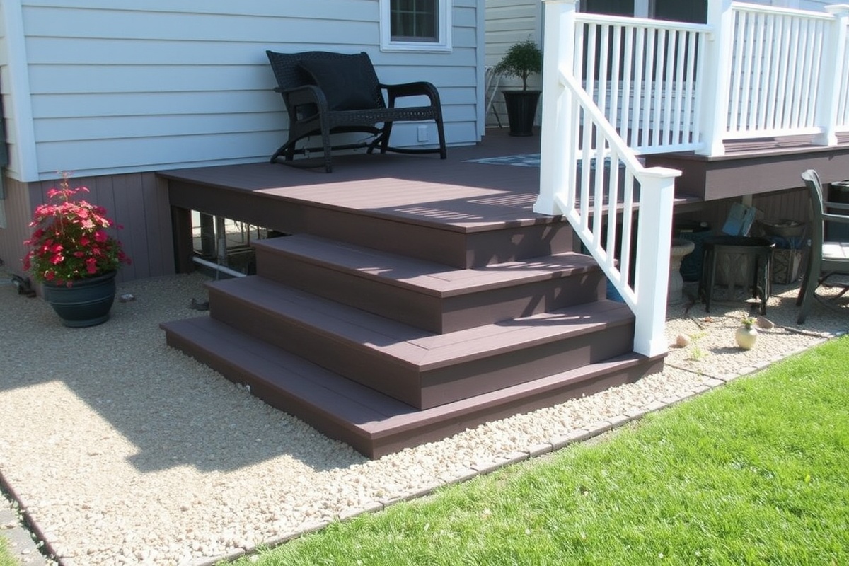 stair treads for composite decking