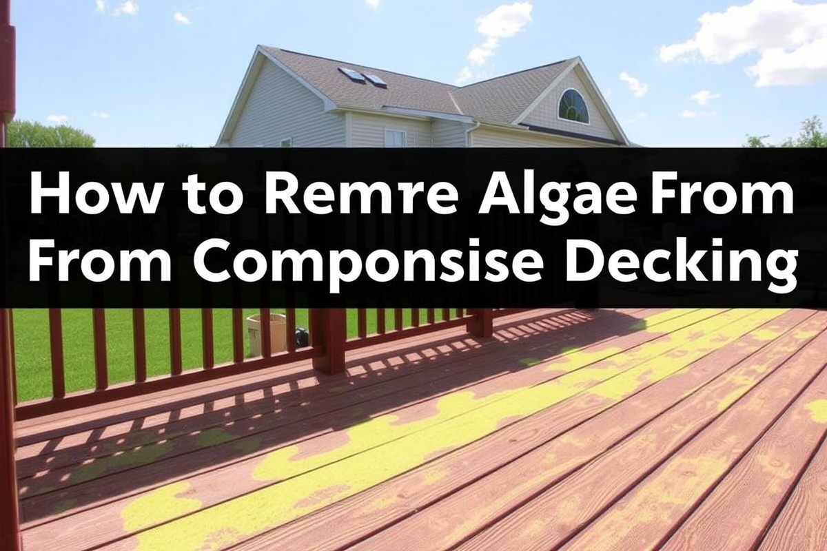 Step-by-Step Guide: Cleaning Algae from Composite Decking