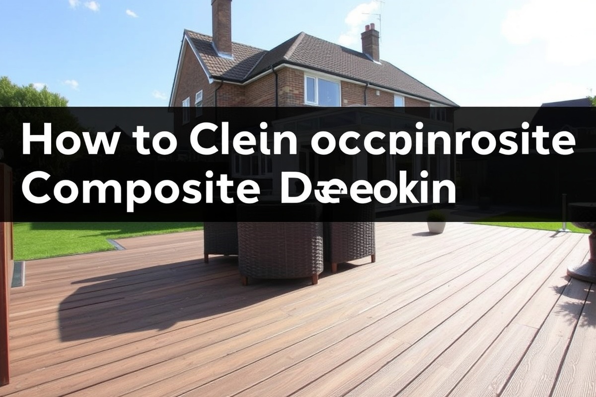 Step-by-Step Guide: How to Clean Composite Decking UK