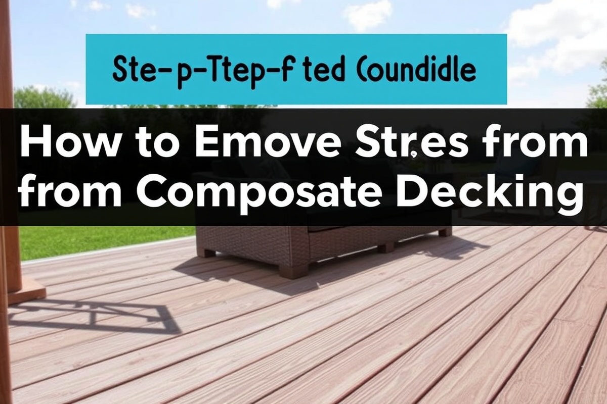 Step-by-Step Guide: How to Remove Scratches from Composite Decking