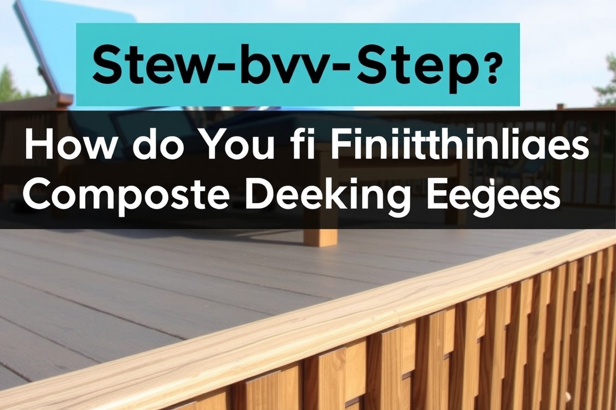 Step-by-Step: How to Finish Composite Decking Edges