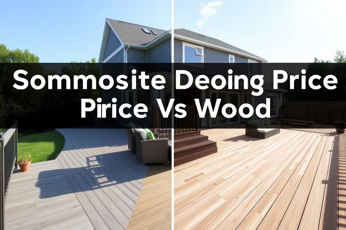 Sustainable Choices: Composite Decking Price vs Wood