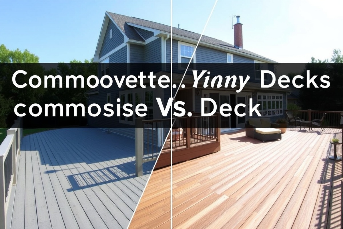 Sustainable Choices: Composite Decking vs. Vinyl Decking