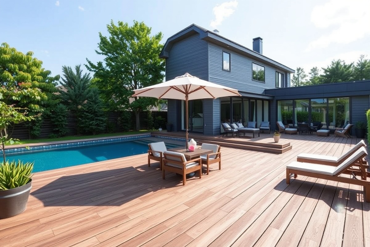 The Advantages of 100% Plastic WPC Decking for Modern Outdoor Living