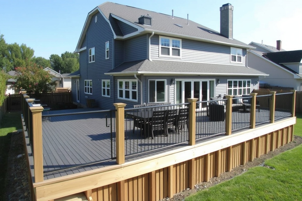 The Advantages of Composite Decking Installed Over Wood Frame