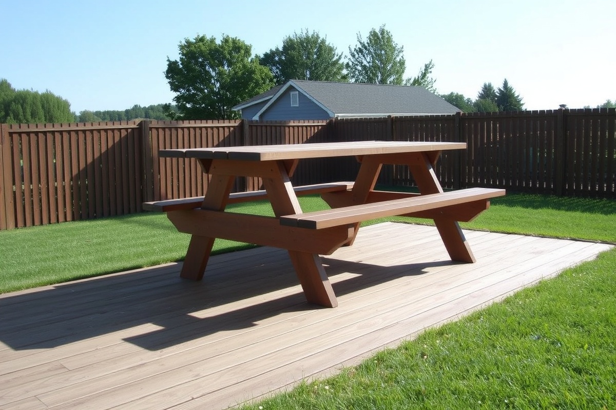 The Advantages of Composite Decking Material for Picnic Tables