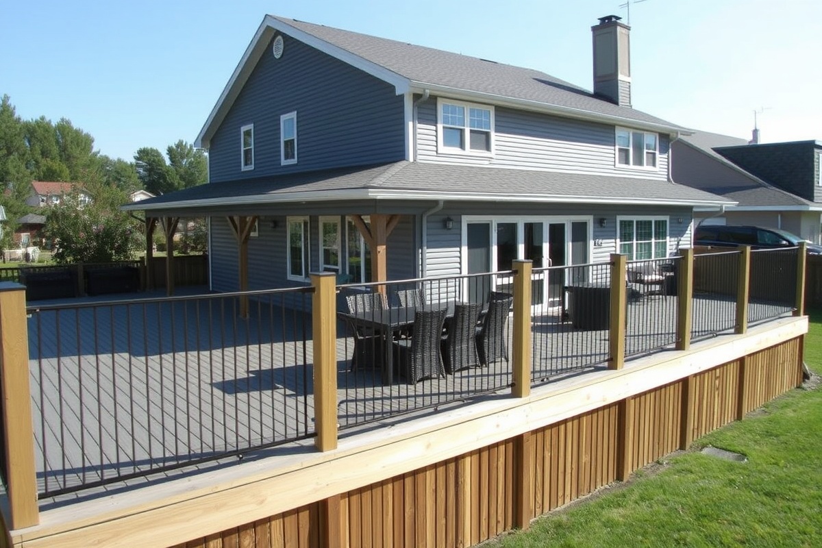 The Advantages of Composite Decking on Wooden Frame Structures