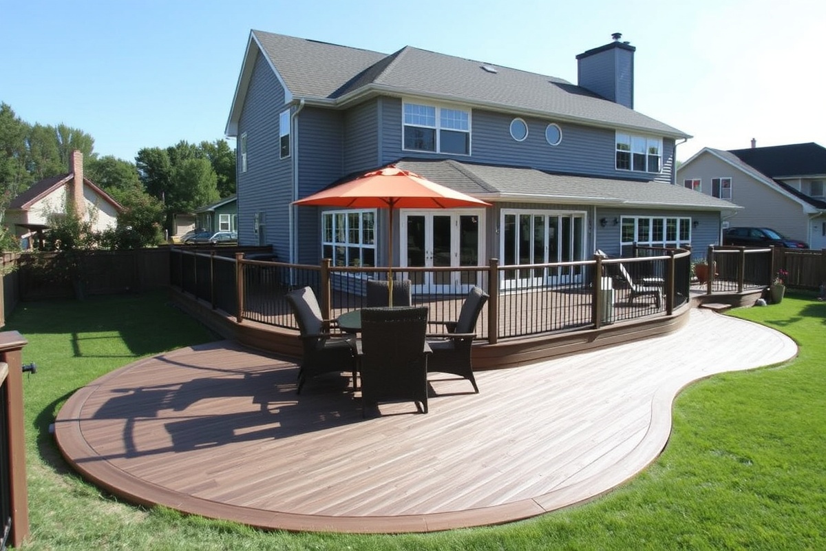 The Advantages of Installing Round Composite Decking