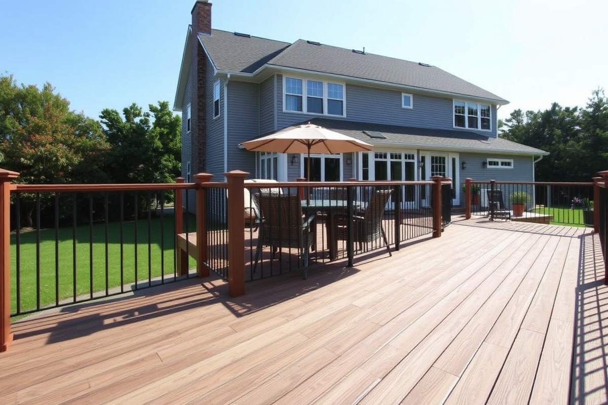 The Advantages of Non-Wood Grain Composite Decking