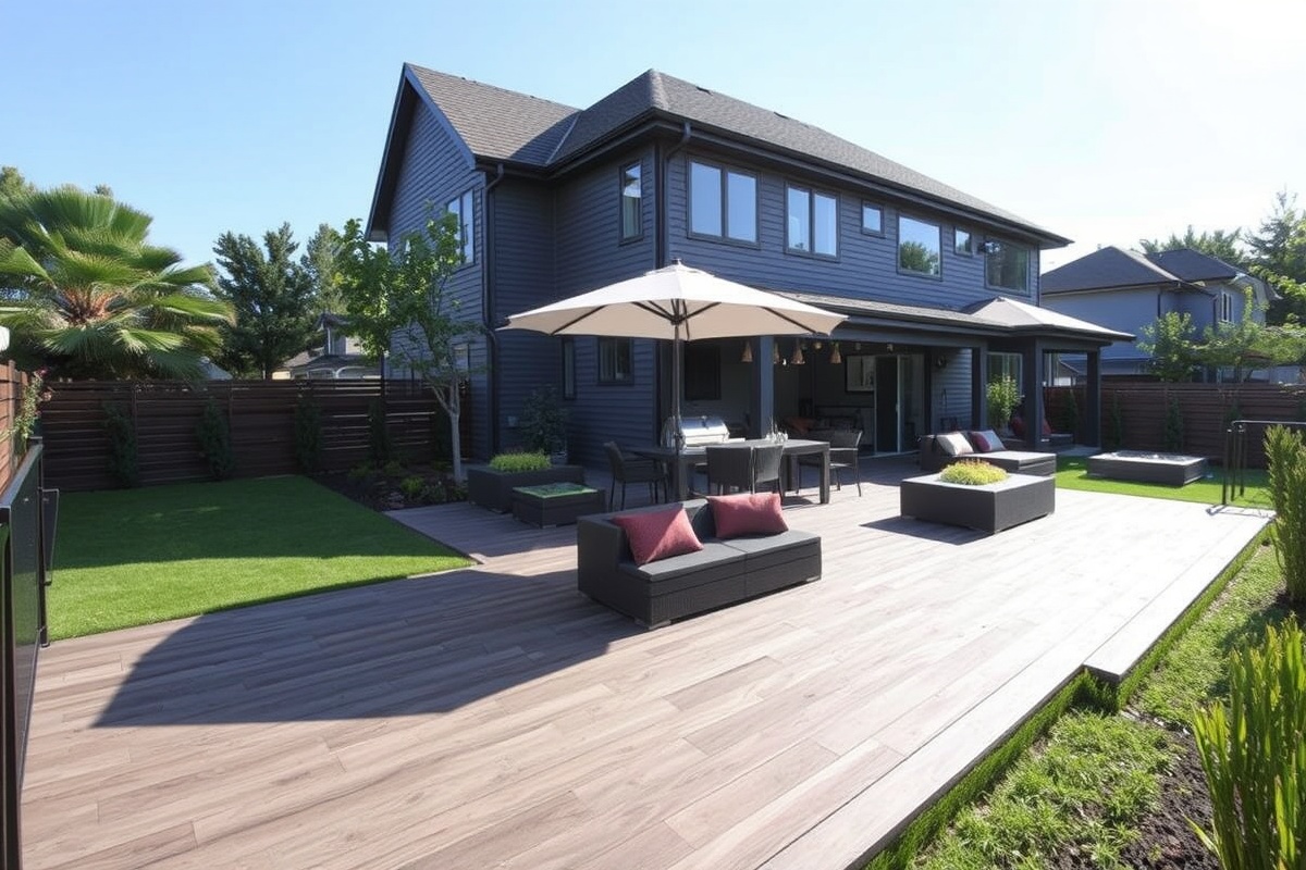 The Advantages of Screwless Composite Decking in Modern Landscaping