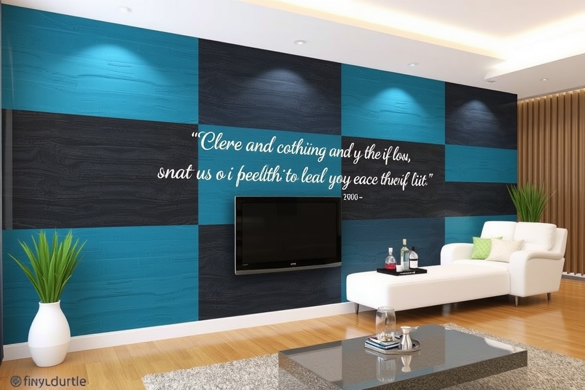 The Art of Decorating: WPC Panels and Inspirational Quotes