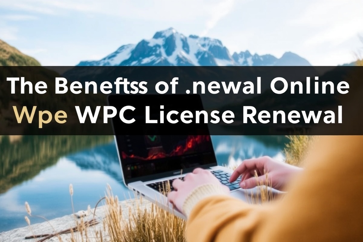 The Benefits of Online WPC License Renewal