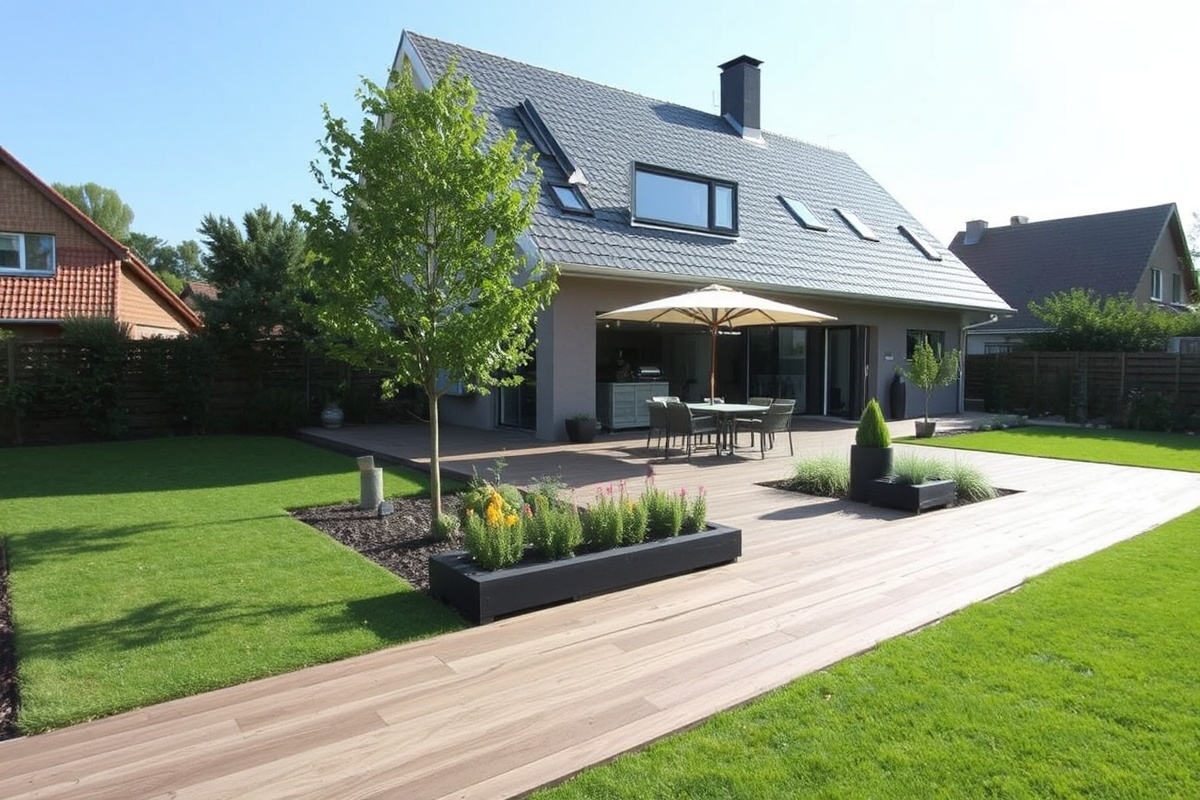 The Benefits of WPC Zaun Steinoptik in Modern Landscaping