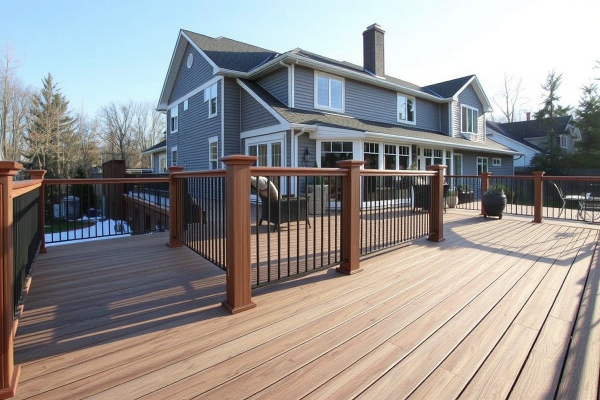 The Best Composite Decking Materials for Cold Weather