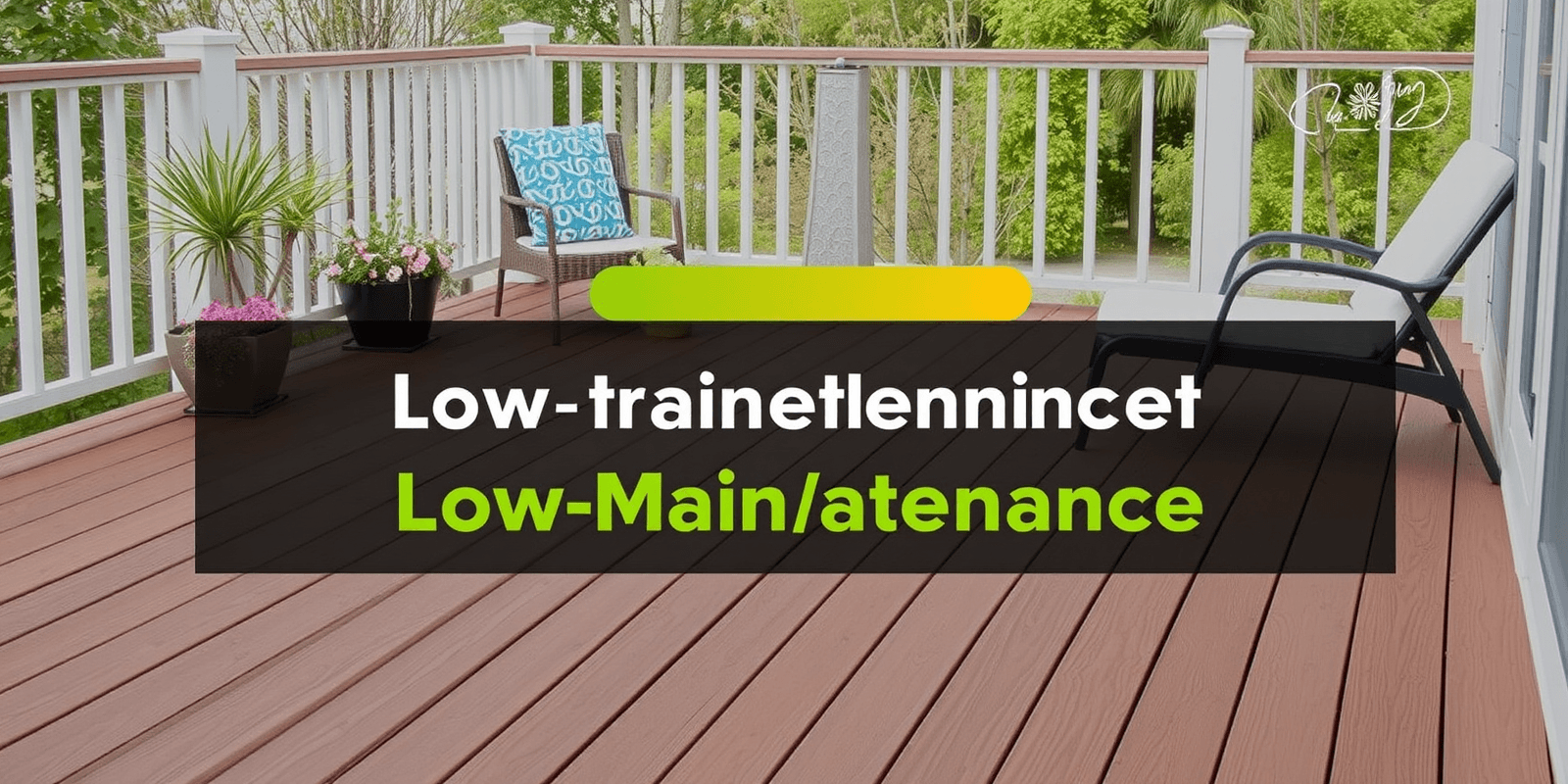 The Cost-Effectiveness of Low-Maintenance WPC Decking