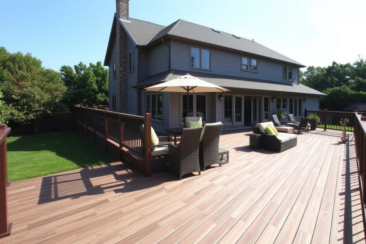 The Eco-Friendly Choice: English Walnut Composite Decking