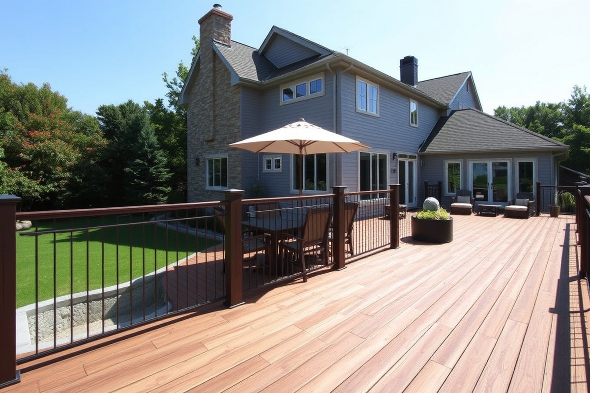 The Eco-Friendly Choice: EverGrain Redwood Composite Decking