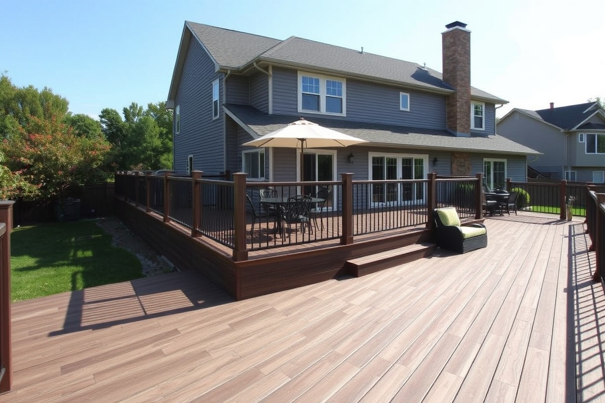 The Eco-Friendly Choice: Harvest Brown Composite Decking