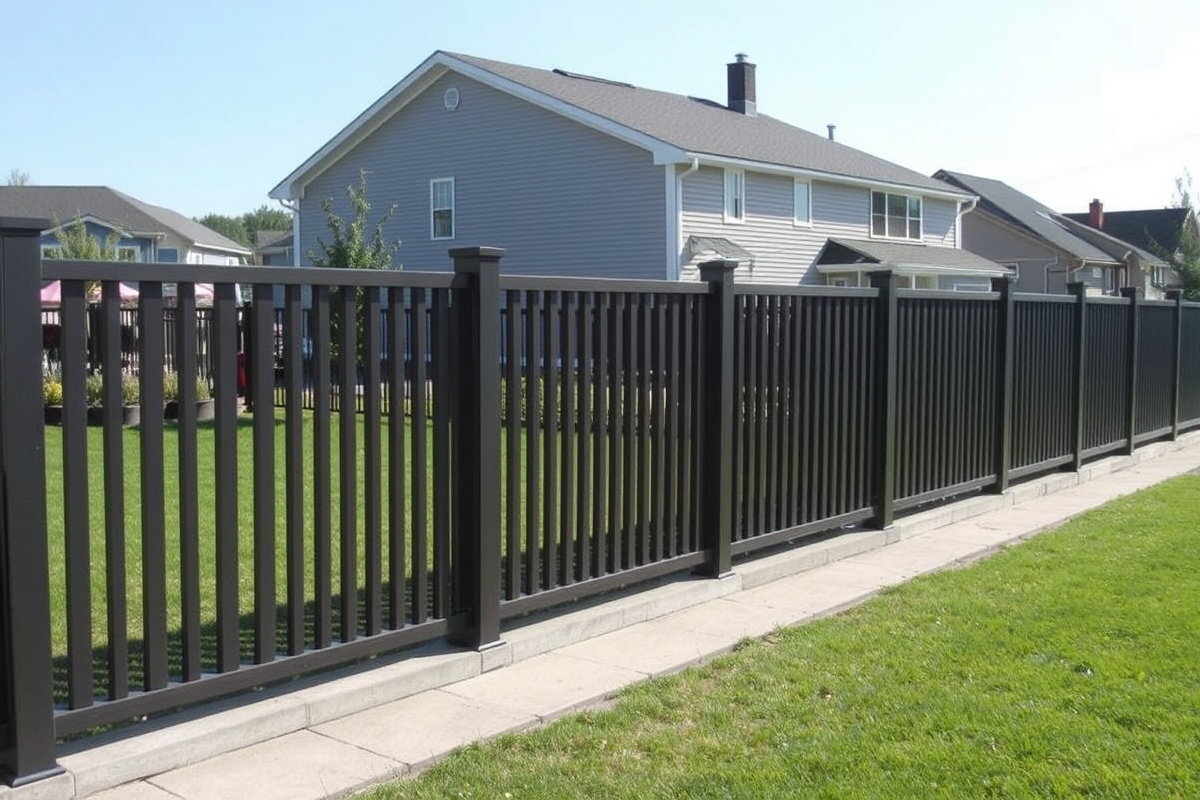 The Eco-Friendly Choice: WPC Aluminum Wood Fence