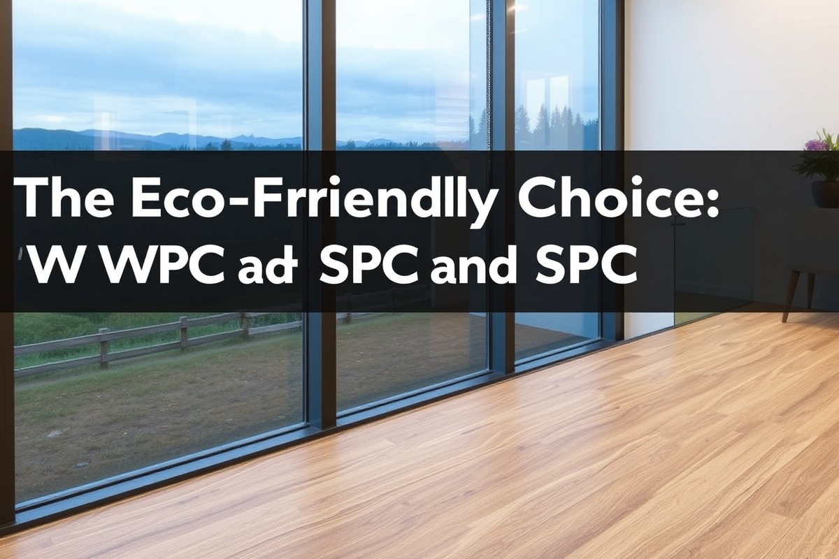 The Eco-Friendly Choice: WPC and SPC Vinyl Flooring