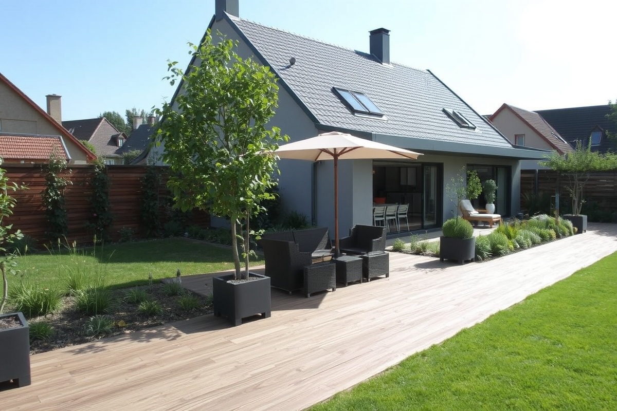 The Eco-Friendly Choice: WPC Zaun mit Hecke for Modern Gardens