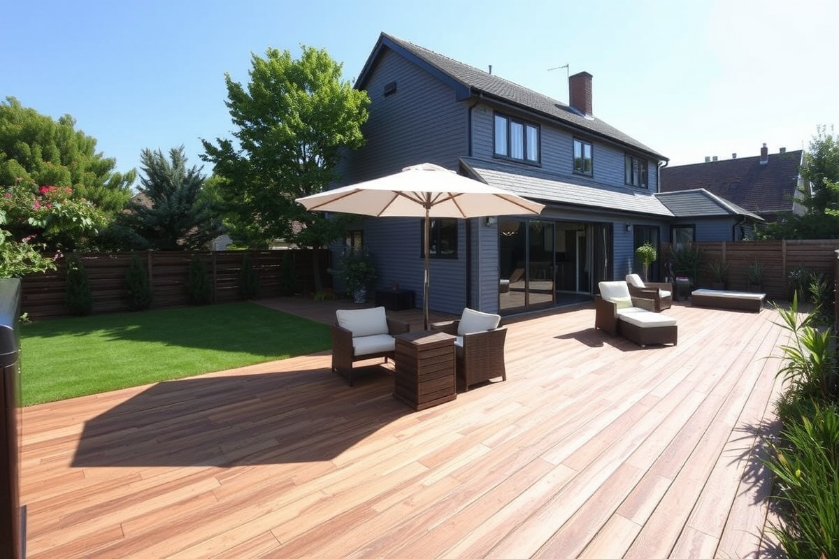 The Future of Sustainable Outdoor Living: WPC Wooden Decking