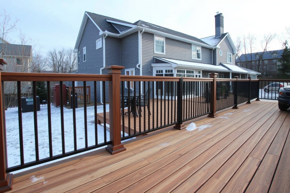 The Impact of Cold Weather on Composite Decking