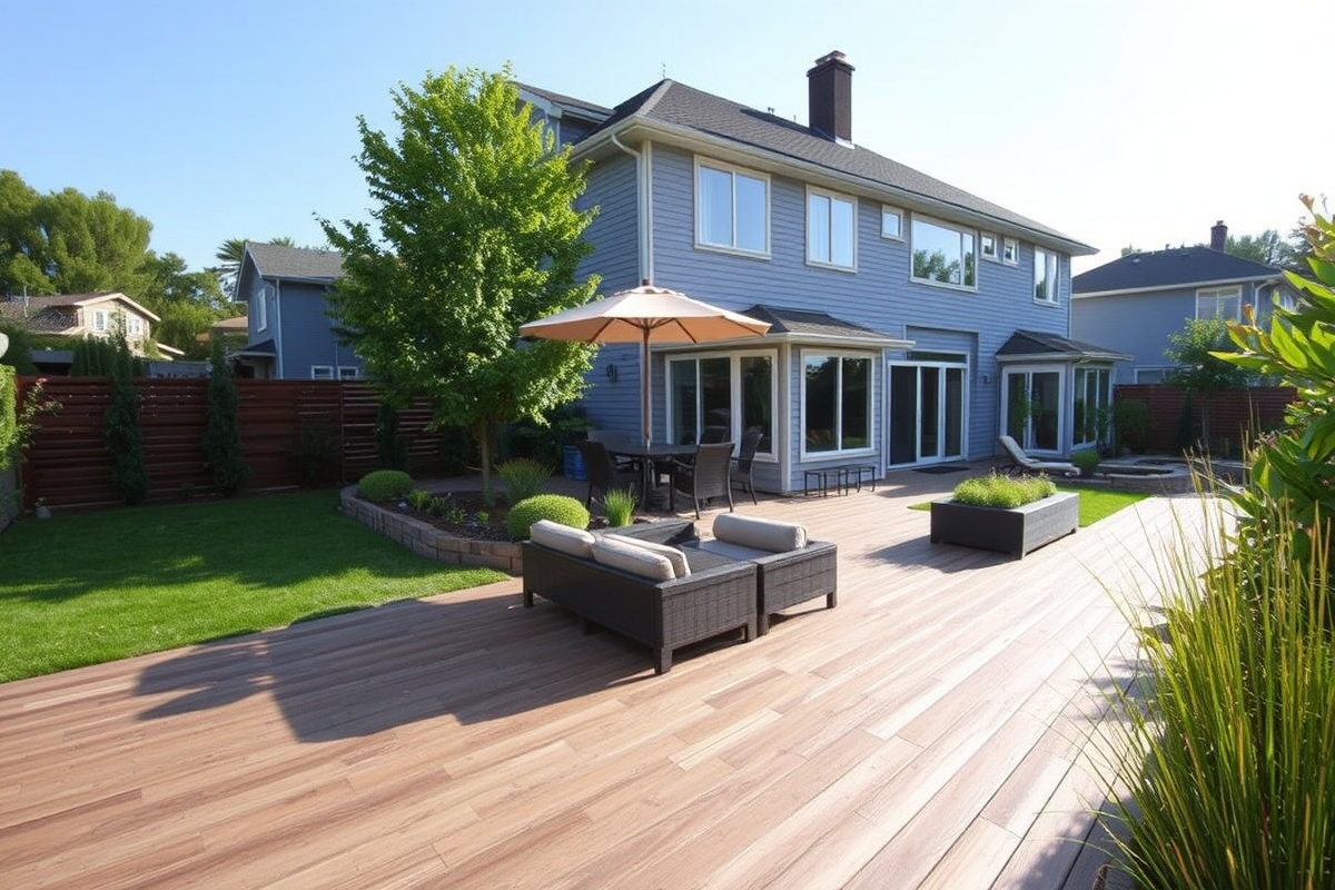 The Role of Composite Decking in Modern Landscape Architecture