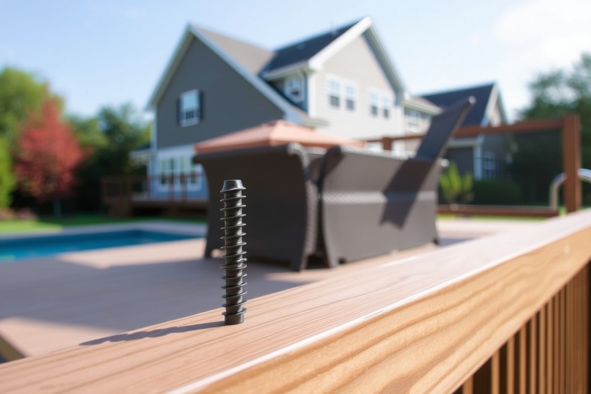 The Role of Hulk Composite Decking Screws in Deck Maintenance