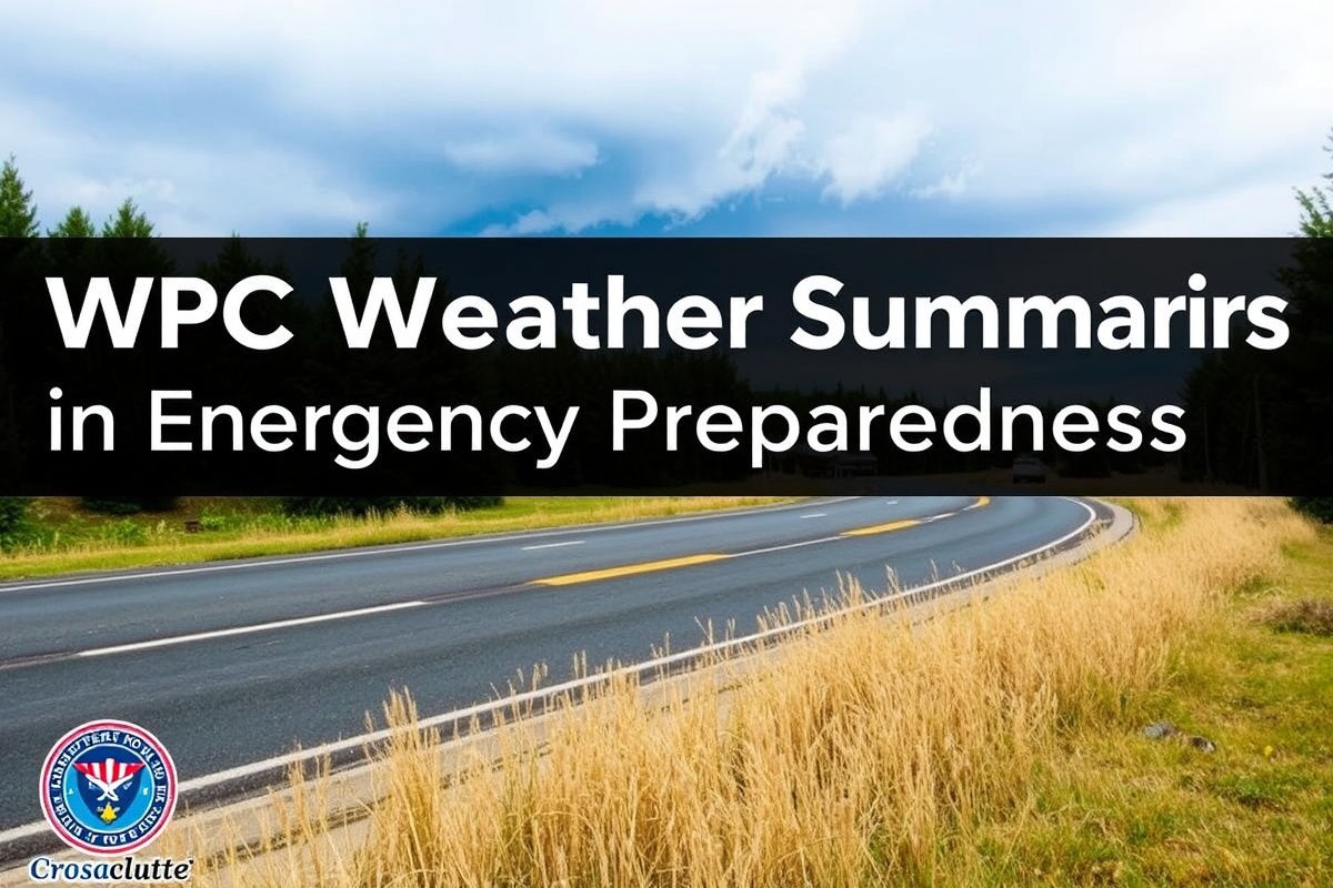 The Role of WPC Weather Summaries in Emergency Preparedness