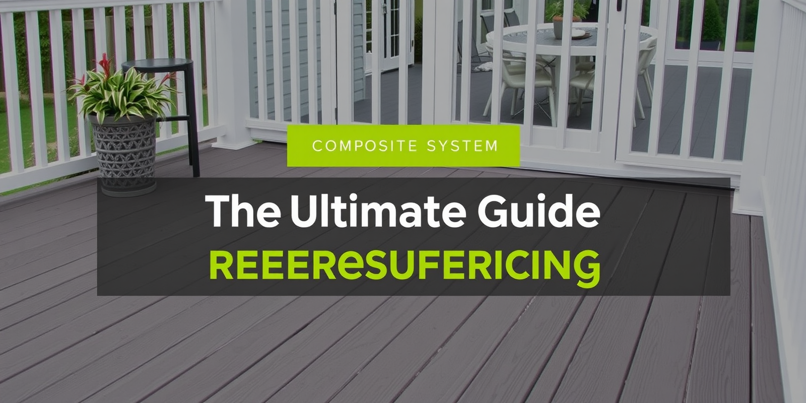 The Ultimate Guide to Composite Decking Resurfacing System Installation