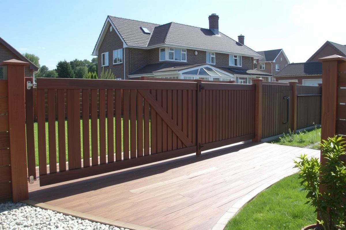 The Ultimate Guide to Installing WPC Decking and an Automatic Gate