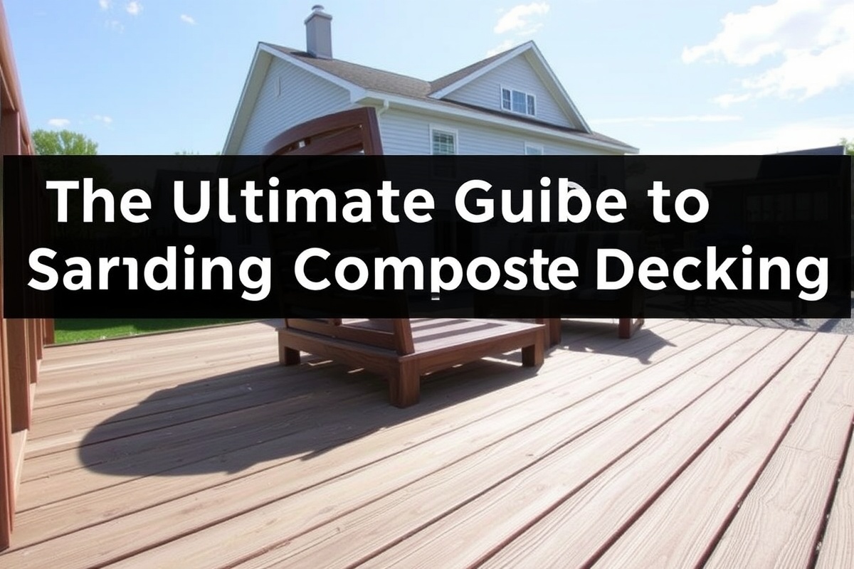 The Ultimate Guide to Sanding Composite Decking: Avoiding Common Mistakes