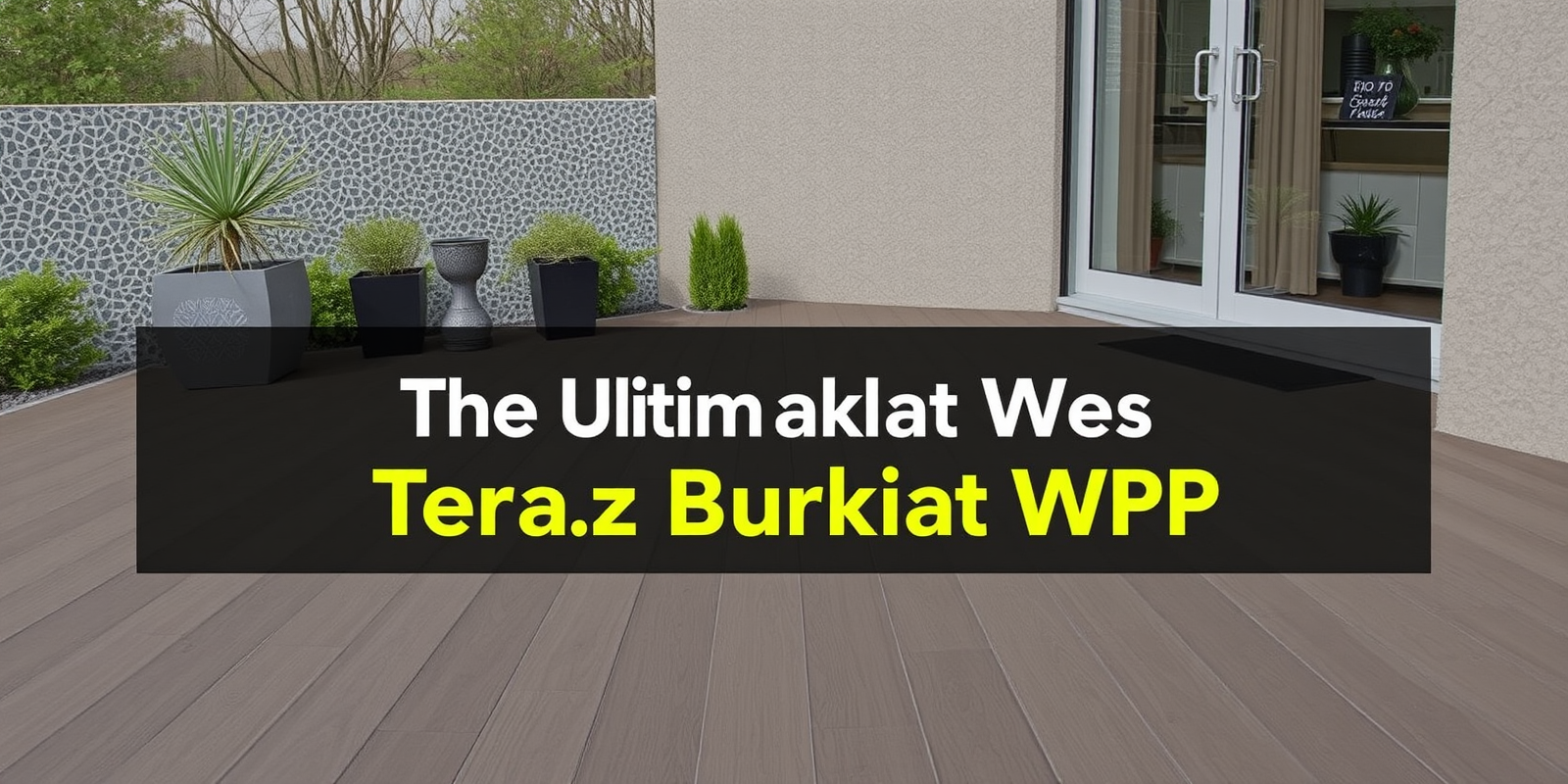 The Ultimate Guide to Terasz Burkolat WPC Installation