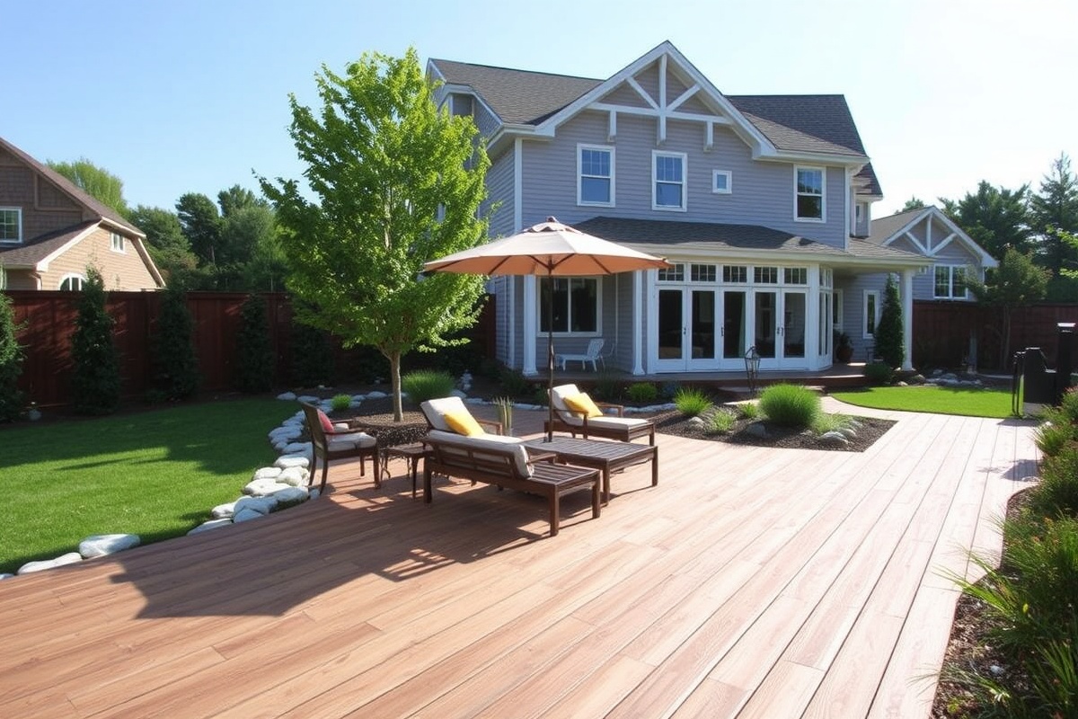 The Versatility of 1x4 Tongue-and-Groove Composite Decking in Landscape Design