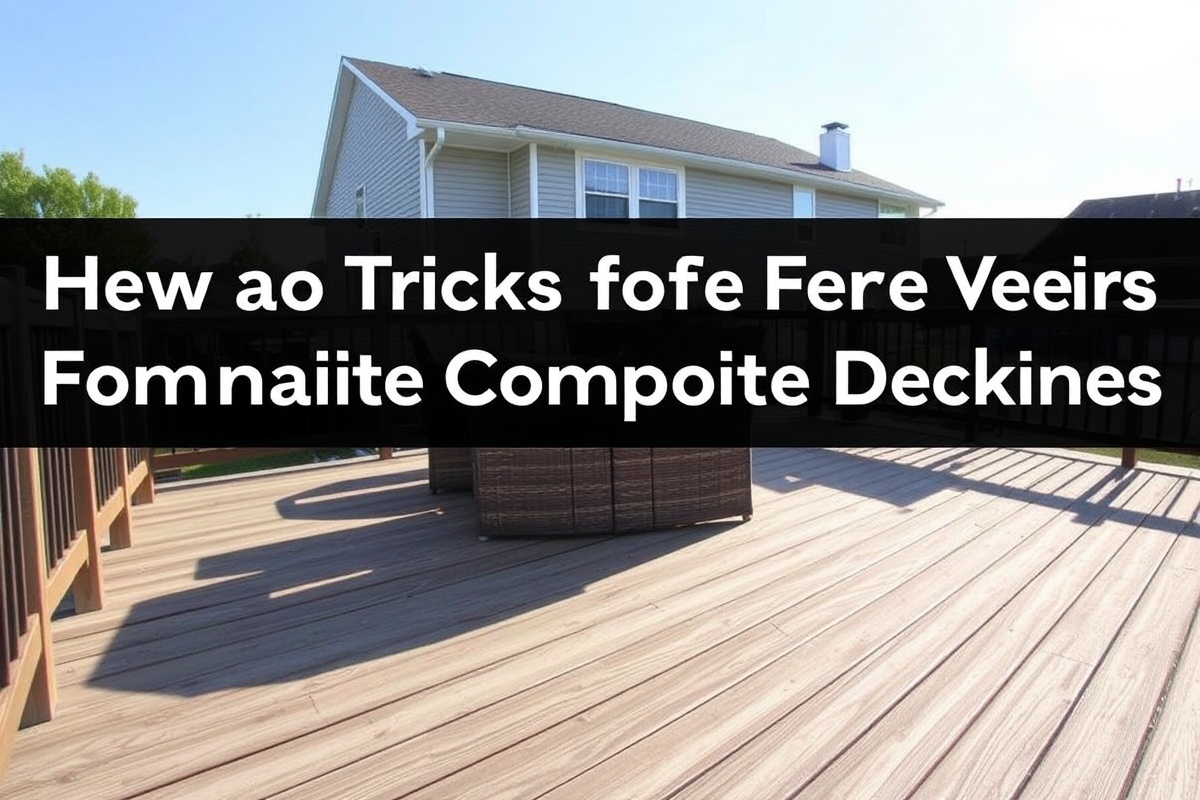 Tips and Tricks for Refreshing Faded Composite Decking