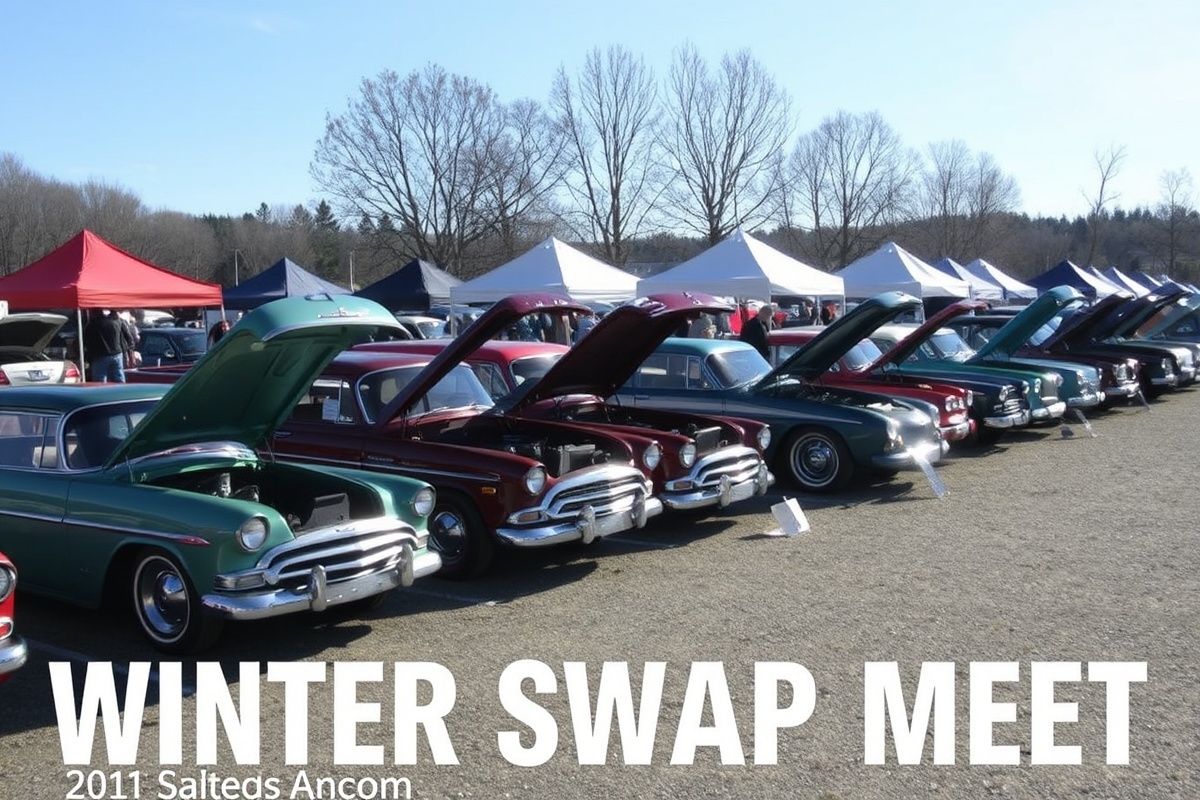 Tips for Attending the WPC Winter Swap Meet