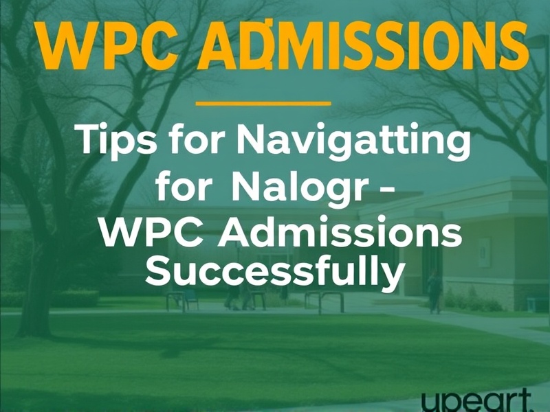 Tips for Navigating WPC Admissions Successfully