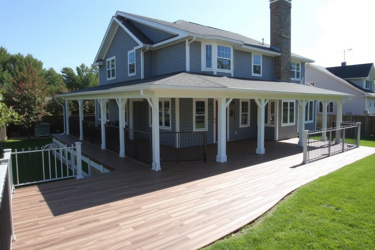 tongue and groove composite porch decking