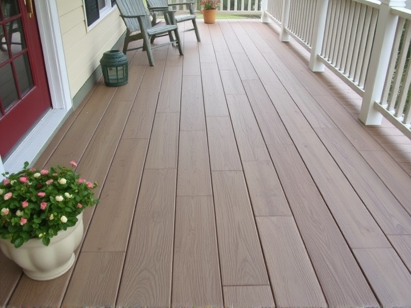 tongue and groove porch flooring composite