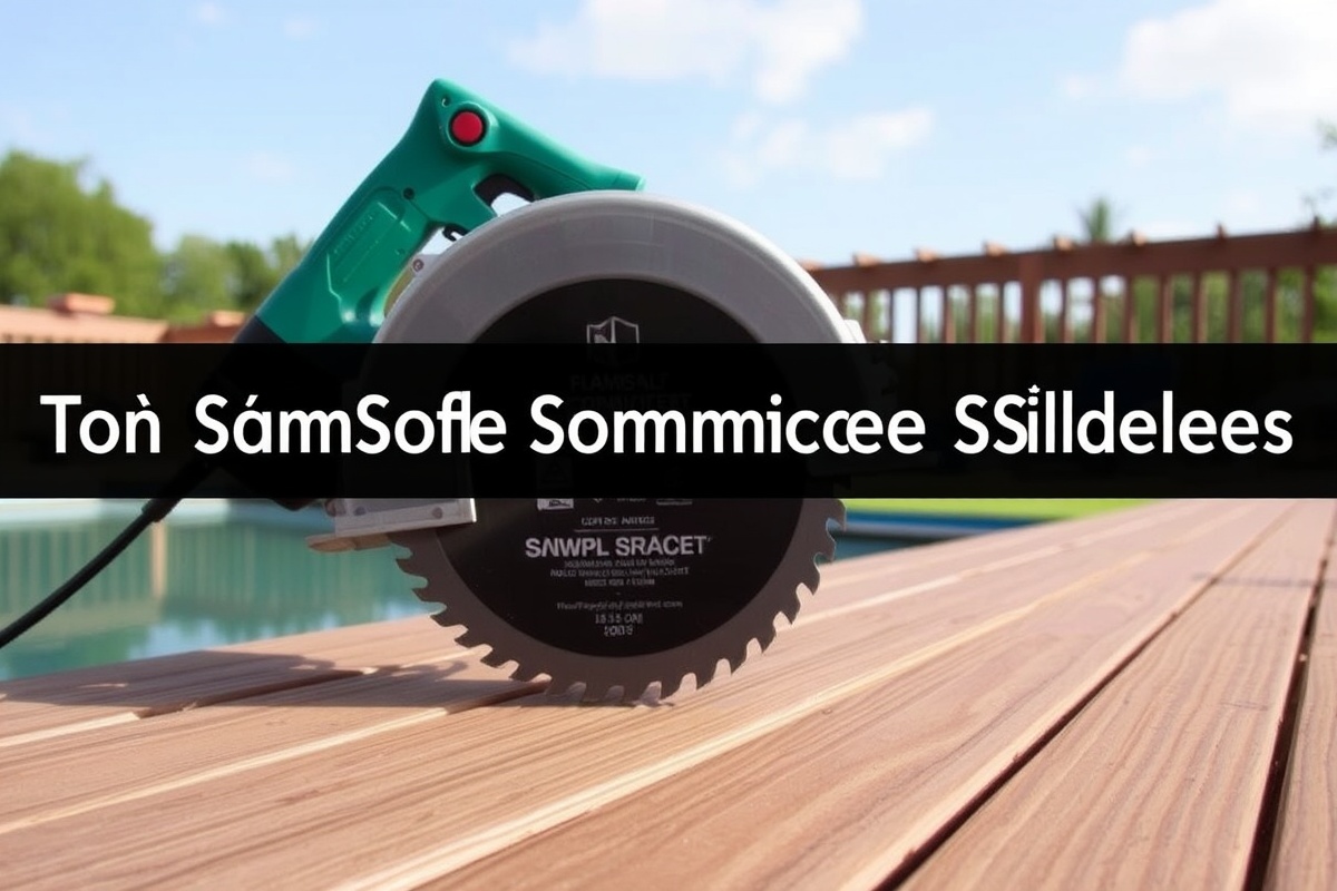 Top 5 10 Inch Saw Blades for Seamless Composite Decking Cuts