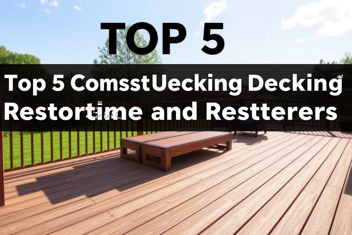 Top 5 Composite Decking Cleaners and Restorers of 2023